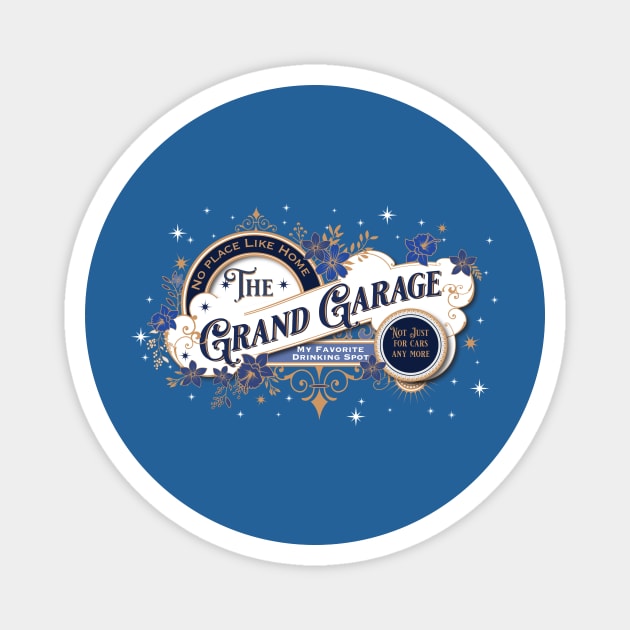 The Grand Garage Magnet by DavidLoblaw